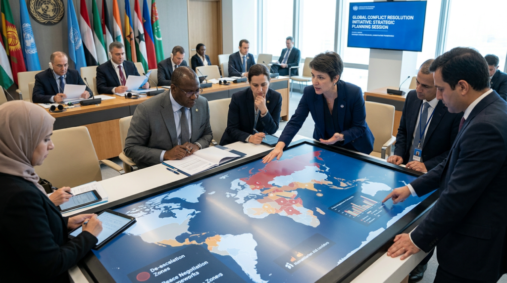 International Diplomacy Driving Peace Negotiations Across Conflict Regions Worldwide Today